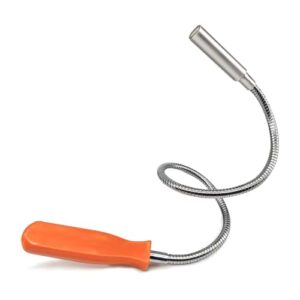 superyo 8lb flexible magnetic pickup tool bendable retrieve stick gifts for men (600mm length)