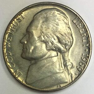 1969 S Jefferson Nickel Five-Cent Piece BU