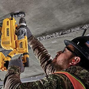 DEWALT 20V MAX Rotary Hammer, SDS Plus, L-Shape, On-Board Dust Extractor, 1-1/8-Inch (DCH263R2DH)