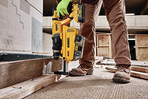DEWALT 20V MAX Rotary Hammer, SDS Plus, L-Shape, On-Board Dust Extractor, 1-1/8-Inch (DCH263R2DH)