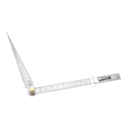 High-Precision Stainless Steel Gap Ruler Wedge-Shaped Feeler Gauge Tapered Ruler Measuring Tool