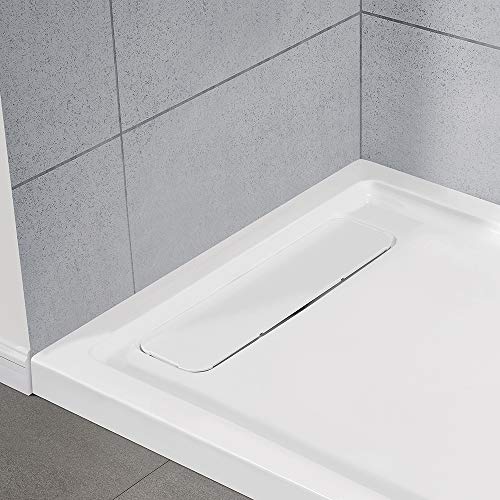 Ove Decors Adena Rectangle DSH 72x36x2.8in Shower Base, White