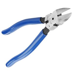 8inch Blue Diagonal Flush Wire Cutting Pliers Precision Side Cutters Pliers Ideal for Clean Cut and Precision Cutting Needs (1)