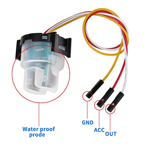 Taidda Turbidity Sensor, Optical Turbidity Sensor Module Water Turbidity Sensing Liquid Suspended Particles Turbidity Detection Module