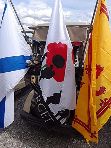 2Pack-Scotland Rampant Lion Flag 3x5 Ft, Moderate-Outdoor 100D Polyester,Canvas Header and Double Stitched -3' x 5' Scottish Royal Standard Union Jack st Andrews Flags