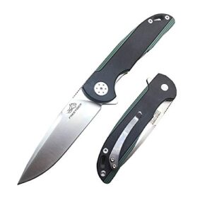 FreeTiger FT901 Folding Pocket Knife D2 Blade G10 Handle Hunting Camping Portable EDC Foldable Knife For Men Dad Father Gift