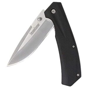 kershaw knives tarheel 1364 liner lock knife, black