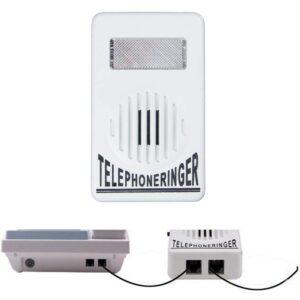 gaohou telephone ringer amplifier strobe light flasher bell extra-loud telephone/phone ringer