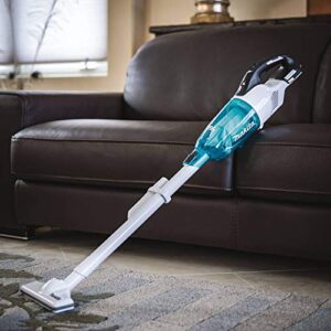 Makita XLC03ZWX4 18V LXT Lithium-Ion Brushless Cordless Vacuum, Trigger W/Lock, Tool Only, White