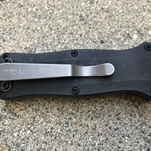 Stainless Steel Vintage Dark Bronze Scale, Pivot & Pocket Clip Screws Set for Spyderco Paramilitary 2 Knife - 9pcs