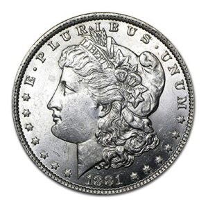 1881 O Morgan Silver Dollar BU $1 Brilliant Uncirculated