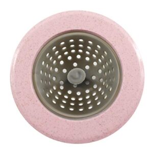 BNYZWOT Kitchen Silicone Sink Strainer Garbage Disposal Strainer Sink Drain Catcher Plug Drain Cover Kitchen Sink Basket for Kitchen Sinks Silicone Beige Pink Blue Green 4 Pack