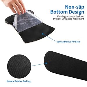 RICHEN Keyboard Wrist Rest Pad and Mouse Wrist Rest Support Mouse Pad Set,Durable & Comfortable & Lightweight for Easy Typing & Pain Relief-Ergonomic Support (Galaxy)