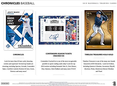 2019 Panini Chronicles Baseball Hobby Box