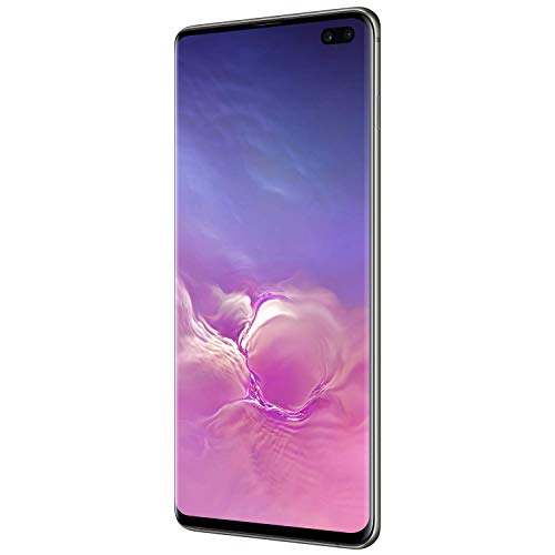 Samsung Galaxy S10+ Plus G975F GSM Unlocked Smartphone (Renewed) (Ceramic Black, 128GB)