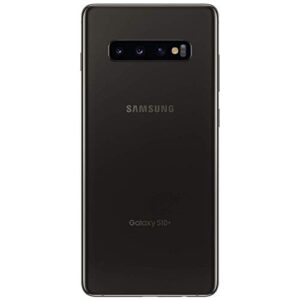 Samsung Galaxy S10+ Plus G975F GSM Unlocked Smartphone (Renewed) (Ceramic Black, 128GB)