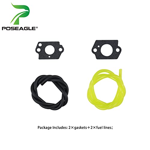 POSEAGLE 640347A Carburetor Replaces Tecumseh 640347A, 640347 for Tecumseh TC200, TC300, TM049XA 2 Cycle Vertical Engine of Strikemaster Jiffy Ice Auger