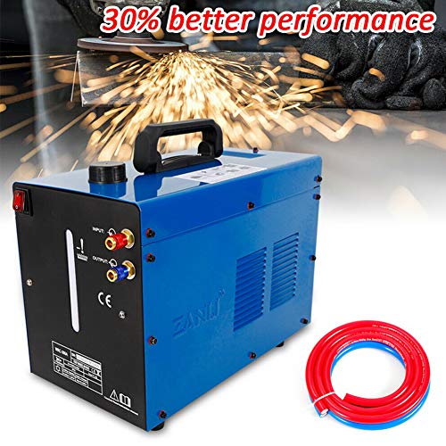 Water Cooler TBVECHI WRC-300A Miller Cooler TIG Welder Welder Torch Water Cooling Machine 10L Capacity Tank Wearability Single Phase 370W Pump for Welding Devices
