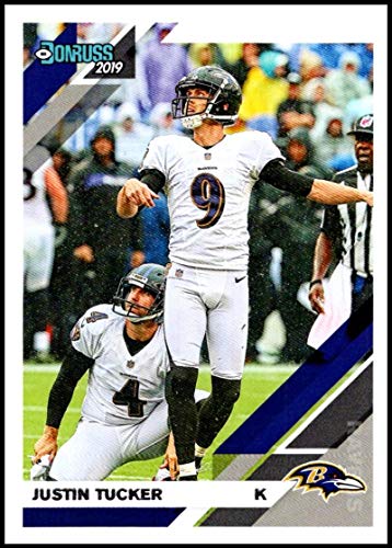 2019 Donruss #29 Justin Tucker NM-MT Baltimore Ravens Officially Licensed NFL Football Trading Card
