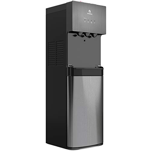 Avalon A5BLK Self Cleaning Bottleless Water Cooler Dispenser, UL, NSF certified Filters, Black Stainless Steel, full size