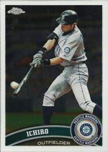 2011 topps chrome #50 ichiro suzuki mariners mlb baseball card nm-mt
