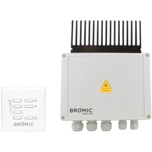 bromic heating wireless dimmer controller with wireless remote for electric heaters - bh3130011-1
