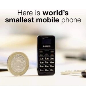 Zanco Tiny t1 World's Smallest Phone Bluetooth GSM Mini Phone with Voice Changer (Limited Stock Available)