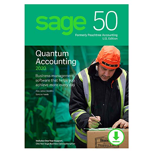 Sage 50 Quantum Accounting 2020 U.S. 1-User [PC Download]