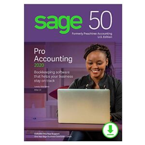 sage 50 pro accounting 2020 u.s. [pc download]