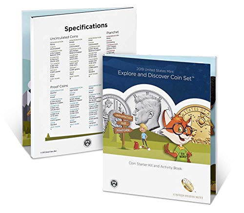 Coin Starter Kit & Activity Book for Kids - Explore & Discover Set