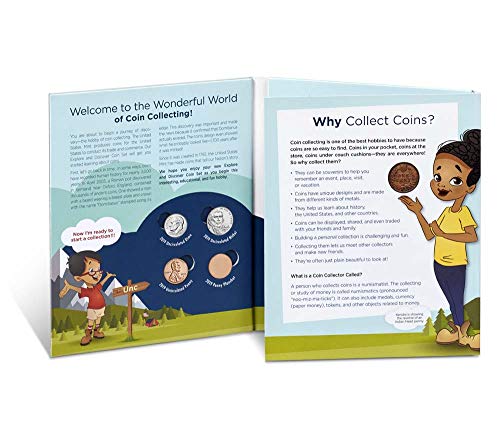 Coin Starter Kit & Activity Book for Kids - Explore & Discover Set