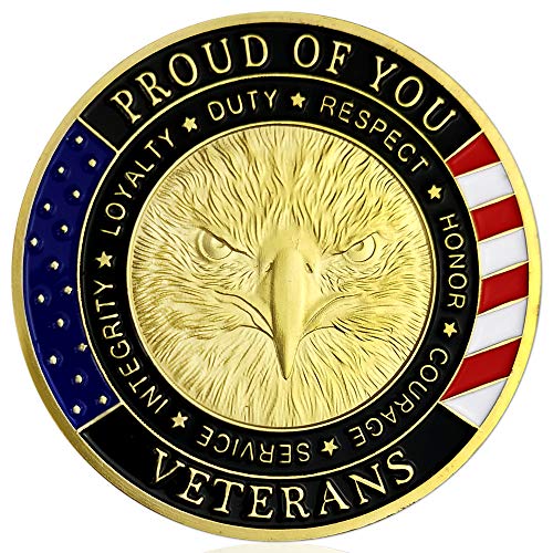 AtSKnSK Thank You for Your Service Military Appreciation Challenge Coin