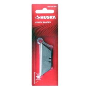 husky utility blades (10-piece)