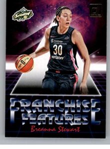 2019 donruss wnba franchise features basketball #5 breanna stewart seattle storm official wnba trading card from panini america