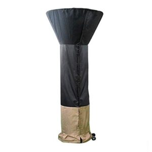 prohome direct patio heater cover for home outdoor stand up round dome heater, weather resistant material, 33" d x 84" h