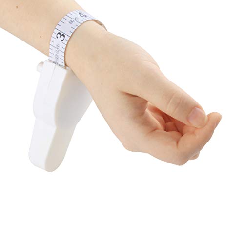 Larcele White Body Measuring Tape Double Scale Measurement Tape JC-01