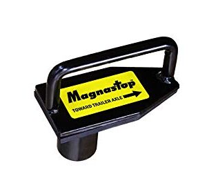 Magnastop, axle Stop Device for Refrigerator Trailer and Dry Van Trailers. Semi Trailers