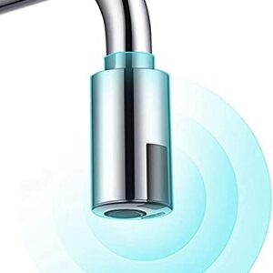 GQU Touchless Automatic Faucet Motion Sensor Adapter Tap Autowater For Kitchen Bathroom Sink, Hand Free Aerator, Smart Faucet Sensor (Null)