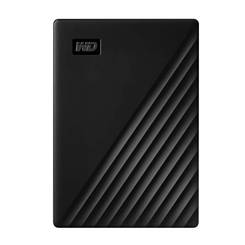 Western Digital 4TB My Passport Portable External Hard Drive with backup software and password protection, Black - WDBPKJ0040BBK-WESN