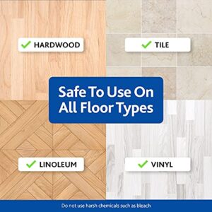 O-Cedar Hardwood Floor 'N More Microfiber Flip (4-Pack) Mop Refill, 4 Count (Pack of 1)