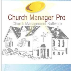 Church Management Software Professional System; Church Facilities, Office, Bookkeeping and Finances Administration Software; Win Only CD-ROM; Multiuser License (100,000 Members) - 5 User Licenses