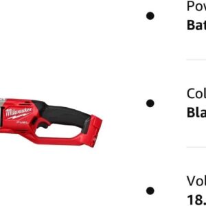 Milwaukee 2811-20 M18 FUEL 18-Volt Brushless Cordless GEN 2 SUPER HAWG 7/16 in. Right Angle Drill (Tool-Only)