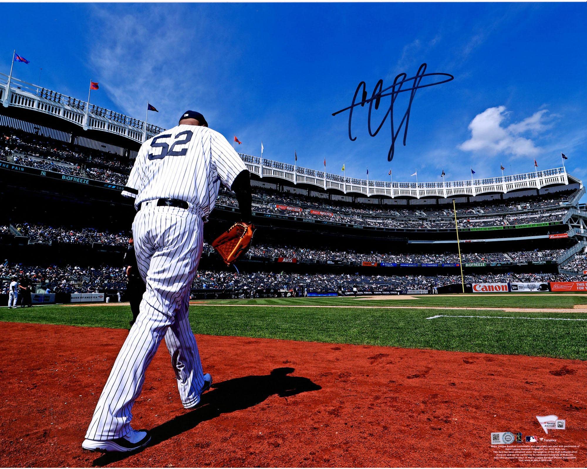 CC Sabathia New York Yankees Autographed 16" x 20" Stadium Photograph - Autographed MLB Photos