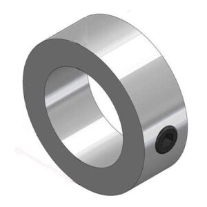 climax metal lc-031, lc-series light duty collar zinc, steel (pack of 200 pcs)