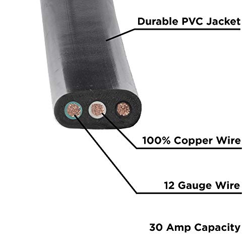 Westinghouse 30151425C 25' Generator Cord, 30A 120V L5-30P to (3X) 5-20R