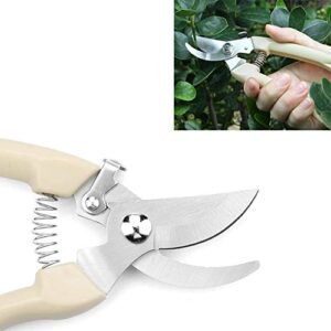 AKOAK 1 Pack Gardening Trimmers, Scissors, Fruit Trees, Branches, Flowers, Plant Cutters, Bonsai Scissors, Grafting, Gardening Hand Tools