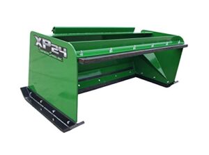 5' xp24 pullback tractor snow pusher green fits jd