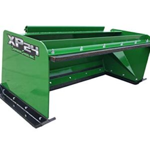 5' XP24 Pullback Tractor Snow Pusher Green Fits JD