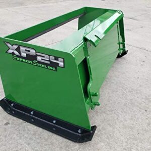 5' XP24 Pullback Tractor Snow Pusher Green Fits JD