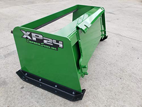 5' XP24 Pullback Tractor Snow Pusher Green Fits JD